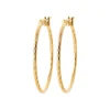 Maison de la Bijouterie Créoles femme plaqué or 3 mm - Y6Z4U30 | Femme Boucles D'Oreilles