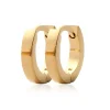 Maison de la Bijouterie Créoles femme plaqué or 13 mm - Y6ZYZ00 | Femme Boucles D'Oreilles