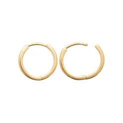 Maison de la Bijouterie Créoles femme plaqué or 27 mm - Y6ZY0Z0 | Femme Boucles D'Oreilles