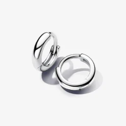 Pandora Créoles Huggie Rondes | Femme Boucles D'Oreilles