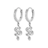 Maison de la Bijouterie Créoles Sensimio Z6436Z0 Argent | Femme Boucles D'Oreilles