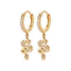 Maison de la Bijouterie Créoles Sensimio Y6436Z0 Plaqué or | Femme Boucles D'Oreilles