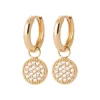 Maison de la Bijouterie Créoles Sensimio Y6405Z0 Plaqué or | Femme Boucles D'Oreilles