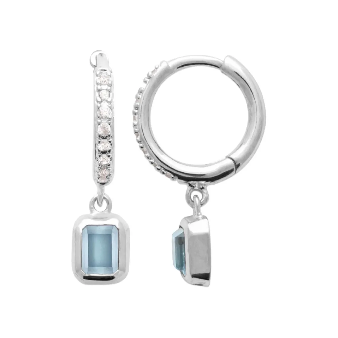 Maison de la Bijouterie Créoles Sensimio Z65YY60 Argent | Femme Boucles D'Oreilles