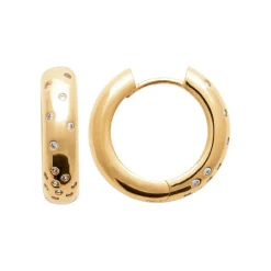 Maison de la Bijouterie Créoles Sensimio Y656VZ0 Plaqué or | Femme Boucles D'Oreilles