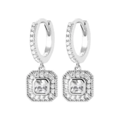 Maison de la Bijouterie Créoles Sensimio Z6500Z0 Argent | Femme Boucles D'Oreilles