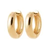 Maison de la Bijouterie Créoles Sensimio Y6566Y0 Plaqué or | Femme Boucles D'Oreilles