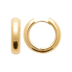 Maison de la Bijouterie Créoles Sensimio Y6566Y0 Plaqué or | Femme Boucles D'Oreilles