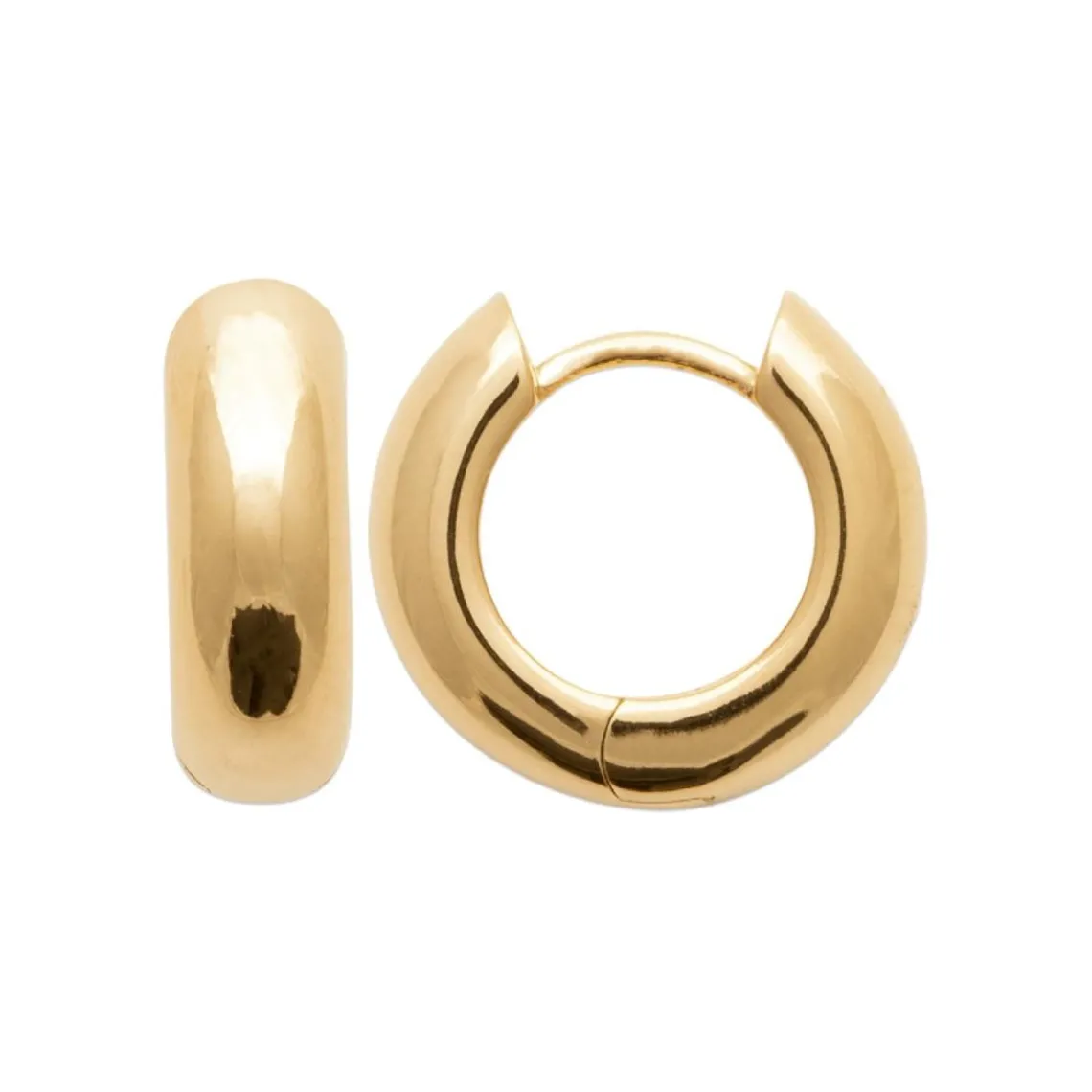 Maison de la Bijouterie Créoles Sensimio Y6566Z5 Plaqué or | Femme Boucles D'Oreilles