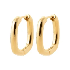 Maison de la Bijouterie Créoles Sensimio Y656300 Plaqué or | Femme Boucles D'Oreilles