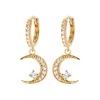 Maison de la Bijouterie Créoles Sensimio Y6443Z0 Plaqué or | Femme Boucles D'Oreilles