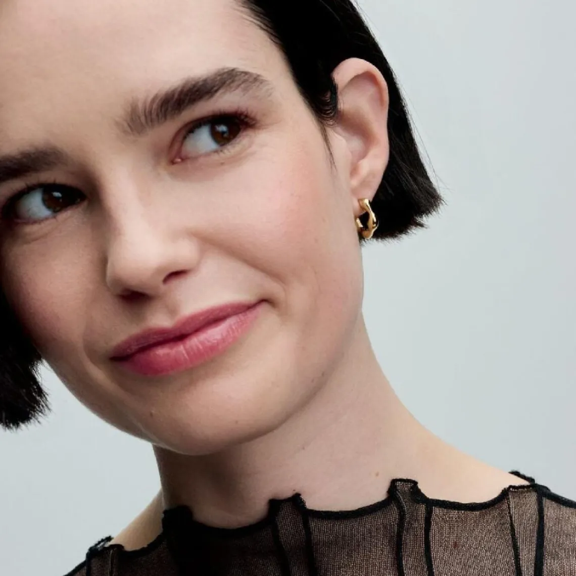 Pandora Créoles Ouvertes de Forme Organique | Femme Boucles D'Oreilles