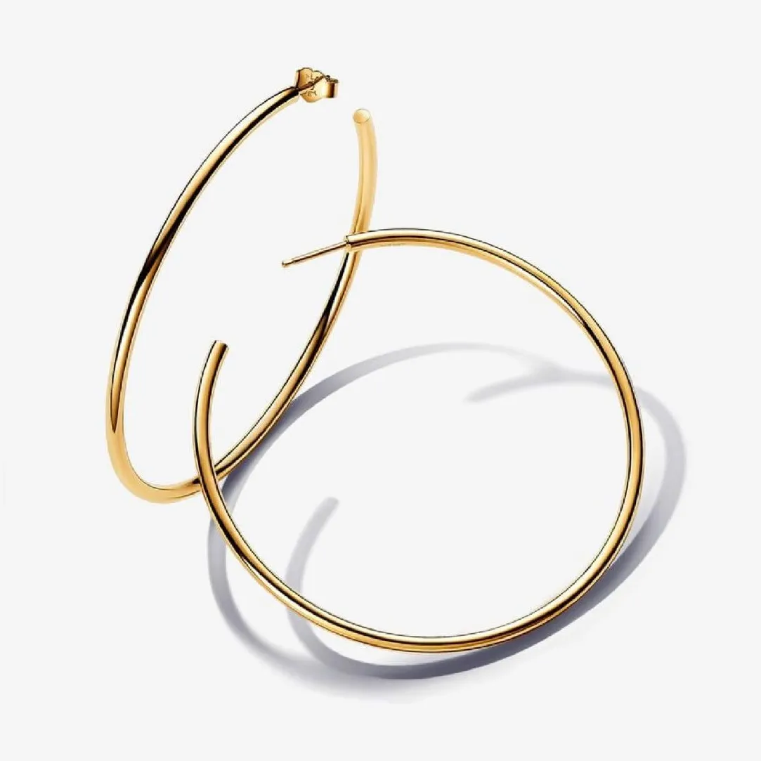 Pandora Créoles Ouvertes 65 mm | Femme Boucles D'Oreilles