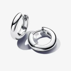 Pandora Créoles Rondes 293320C00 | Femme Boucles D'Oreilles