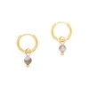 Sloya Créoles Serena Agate Botswana | Femme Boucles D'Oreilles
