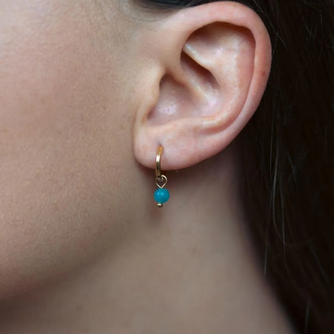 Sloya Créoles Serena Apatite | Femme Boucles D'Oreilles