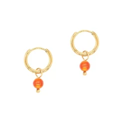 Sloya Créoles Serena Cornaline | Femme Boucles D'Oreilles
