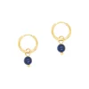 Sloya Créoles Serena Lapis-lazuli | Femme Boucles D'Oreilles