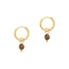 Sloya Créoles Serena Oeil de Tigre | Femme Boucles D'Oreilles