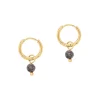 Sloya Créoles Serena Spectrolite | Femme Boucles D'Oreilles