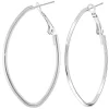 So Charm Bijoux Créoles So Charm - B2787-ARGENT - Boucles D'Oreilles Argentées | Femme Boucles D'Oreilles