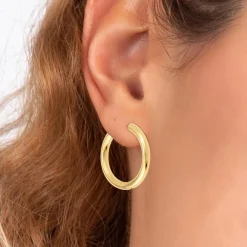 So Charm Bijoux Créoles So Charm - B4140-DORE - Boucles D'Oreilles Dorées | Femme Boucles D'Oreilles