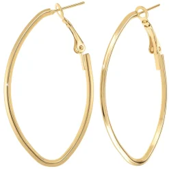 So Charm Bijoux Créoles So Charm - B2787-DORE - Boucles D'Oreilles Dorées | Femme Boucles D'Oreilles