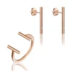 Emily Westwood Bijoux Ensemble Bijoux Femme Emily Westwood WS051R - Acier Doré rose | Femme Bague