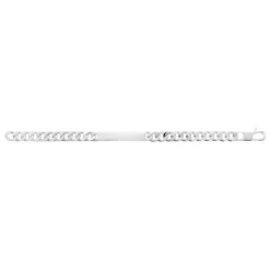 Maison de la Bijouterie Gourmette Homme argent 8mm 50Y00VYZ | Homme Bracelet