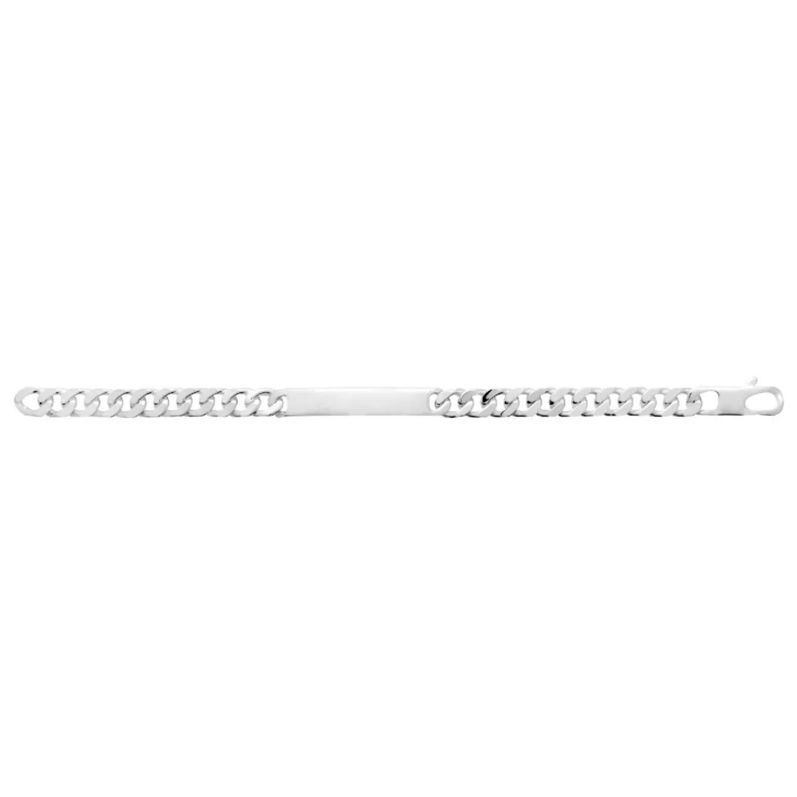 Maison de la Bijouterie Gourmette Homme argent 8mm 50Y00VYZ | Homme Bracelet