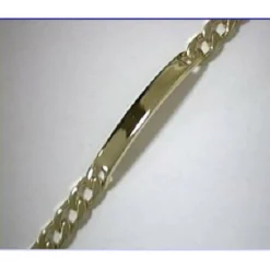 Maison de la Bijouterie Gourmette homme plaqué or 6 mm - 633006Y0 | Homme Bracelet