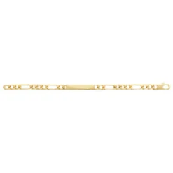 Maison de la Bijouterie Gourmette homme plaqué or 6 mm - 633006Y0 | Homme Bracelet