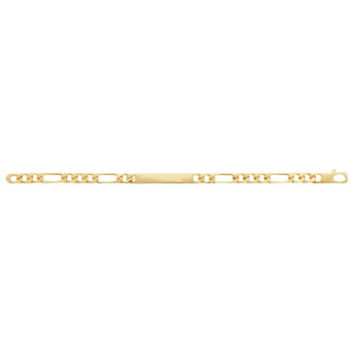 Maison de la Bijouterie Gourmette homme plaqué or 6 mm - 633006Y0 | Homme Bracelet