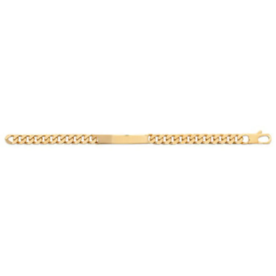 Maison de la Bijouterie Gourmette Maille homme plaqué or 8 mm - 60Y00VYZ | Homme Bracelet