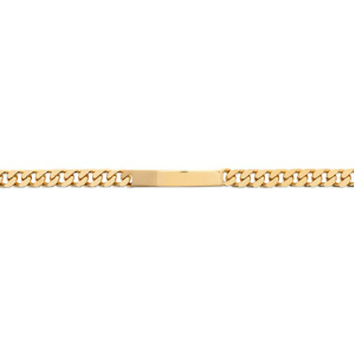 Maison de la Bijouterie Gourmette Maille homme plaqué or 8 mm - 60Y00VYZ | Homme Bracelet