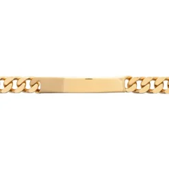 Maison de la Bijouterie Gourmette Maille homme plaqué or 8 mm - 60Y00VYZ | Homme Bracelet