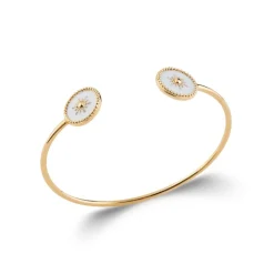 Maison de la Bijouterie Jonc femme Sensimio UYZ6W456 Plaqué or | Femme Bracelet