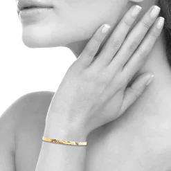 Maison de la Bijouterie Jonc femme Sensimio UYZ5V356 Plaqué or | Femme Bracelet