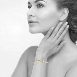 Maison de la Bijouterie Jonc femme Sensimio UYZ43W56 Plaqué or | Femme Bracelet