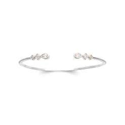 Maison de la Bijouterie Jonc femme Sensimio VW36W45V Argent | Femme Bracelet