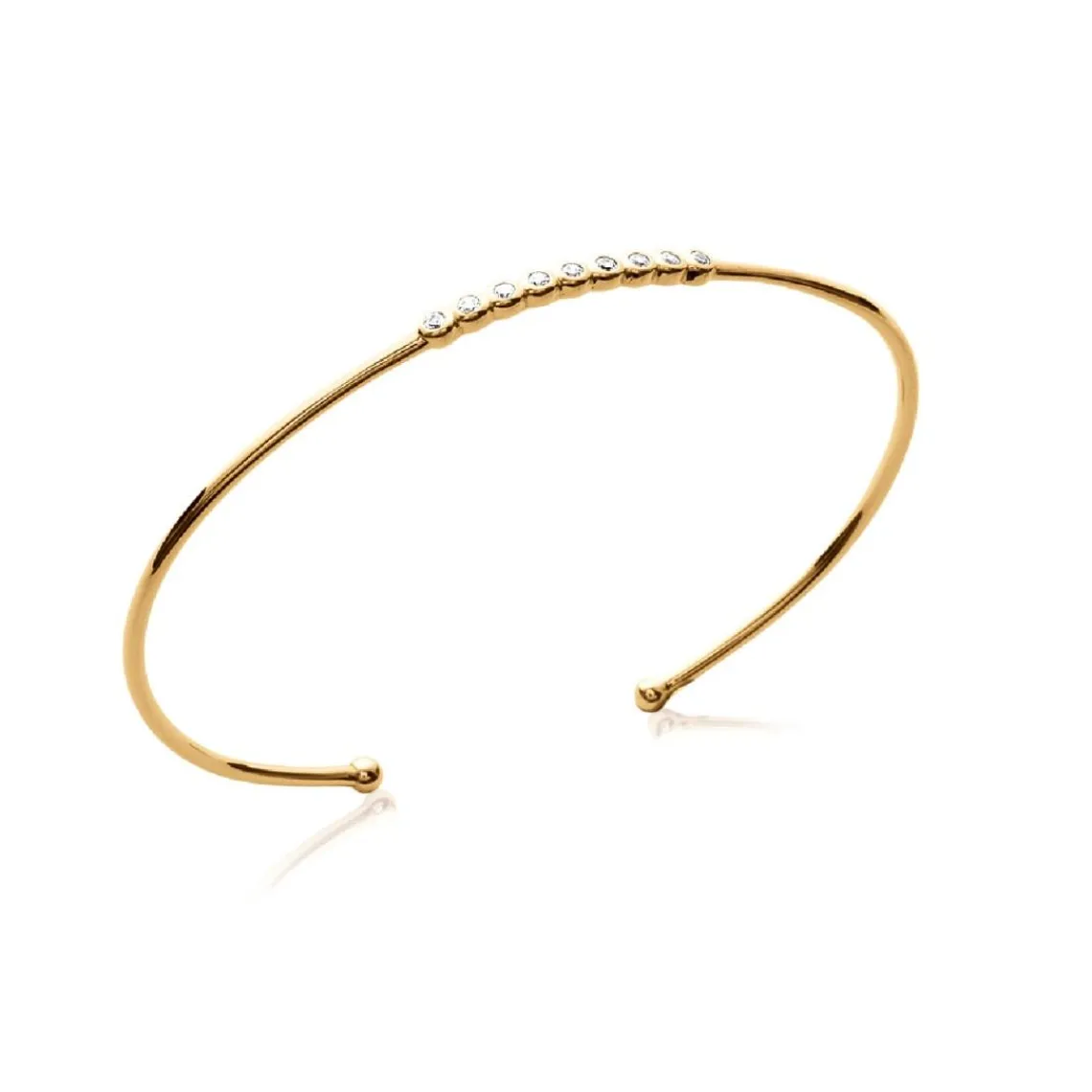 Maison de la Bijouterie Jonc femme Sensimio UWZU3056 Plaqué or | Femme Bracelet