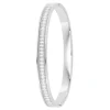 So Charm Bijoux Jonc Femme So Charm - B4337-ARGENT-BLANC - Bracelet Mode Argenté | Femme Bracelet