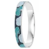 So Charm Bijoux Jonc Femme So Charm - B4340-ARGENT - Bracelet Email Argenté | Femme Bracelet