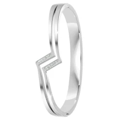So Charm Bijoux Jonc Femme So Charm - B4122-ARGENT - Bracelet Mode Argenté | Femme Bracelet
