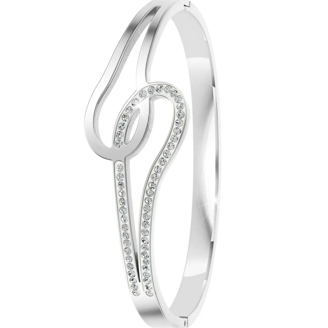 So Charm Bijoux Jonc Femme So Charm - B4107-ARGENT - Bracelet Mode Argenté | Femme Bracelet