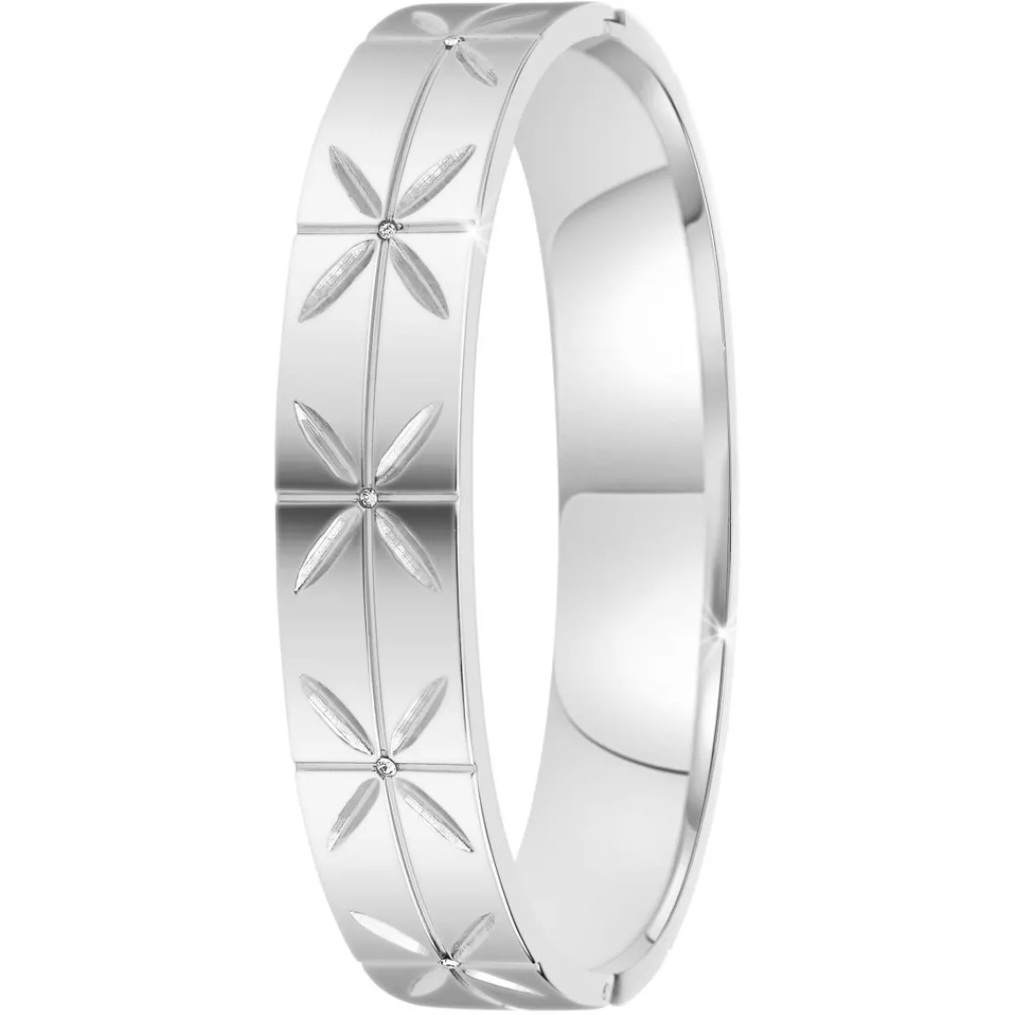 So Charm Bijoux Jonc Femme So Charm - B4104-ARGENT - Bracelet Mode Argenté | Femme Bracelet