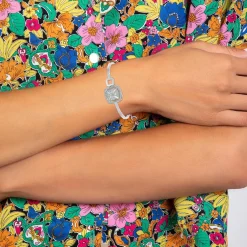 So Charm Bijoux Jonc Femme So Charm - B4034-ARGENT - Bracelet Mode Argenté | Femme Bracelet