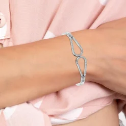 So Charm Bijoux Jonc Femme So Charm - B4027-ARGENT - Bracelet Mode Argenté | Femme Bracelet