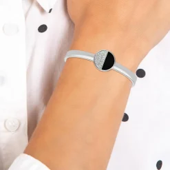 So Charm Bijoux Jonc Femme So Charm - B3083-ARGENT - Bracelet Mode Argenté | Femme Bracelet