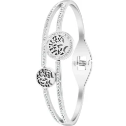 So Charm Bijoux Jonc Femme So Charm - B2931-ARGENT - Bracelet Arbre De Vie | Femme Bracelet